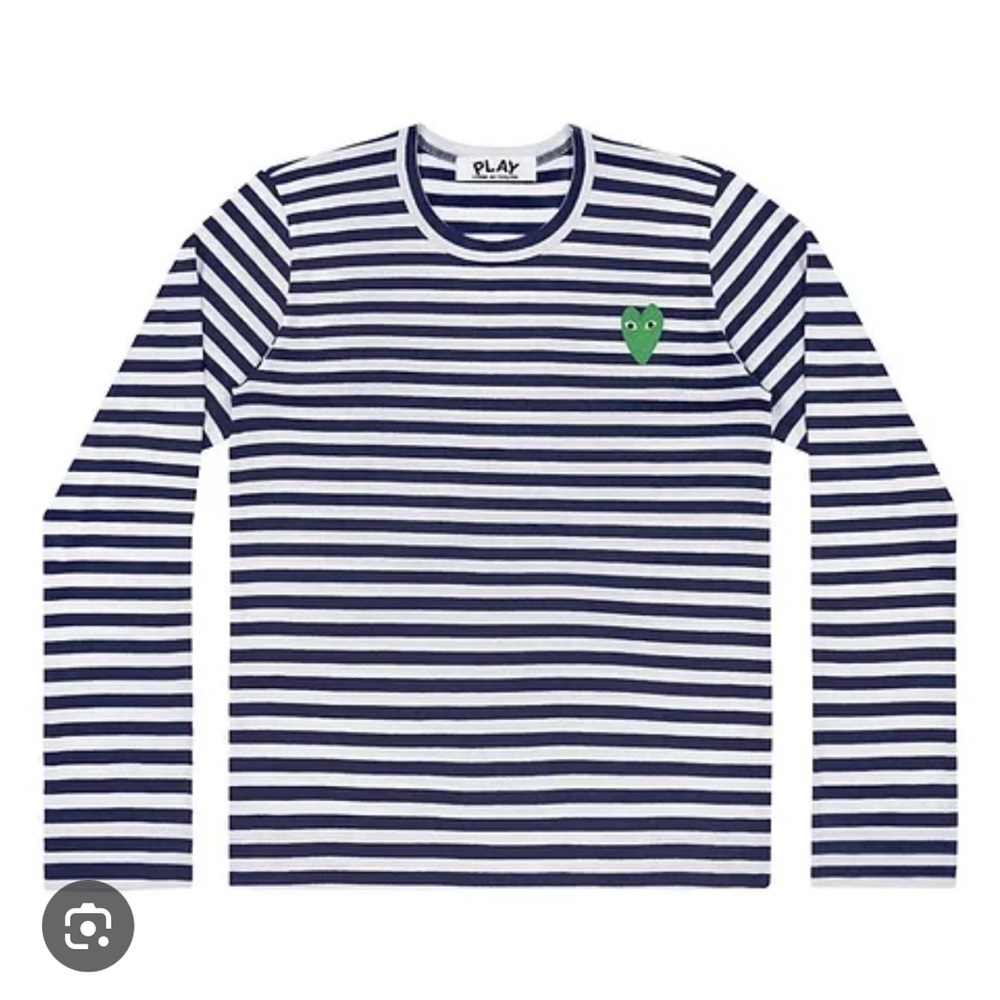 NWT Play Comme Des Garçons Long Sleeve size Large